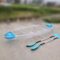 AquaLuxe Transparent Kayak – Premium Clear Water Experience / Kayak Transparent AquaLuxe – Expérience Nautique Premium